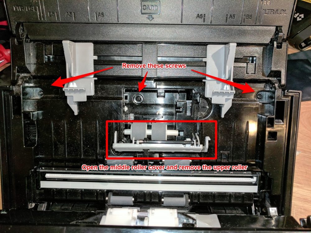 Disassembly Instructions Epson Workforce DS510 / DS560 Scanner